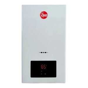 Calefón Rheem tiro natural gris