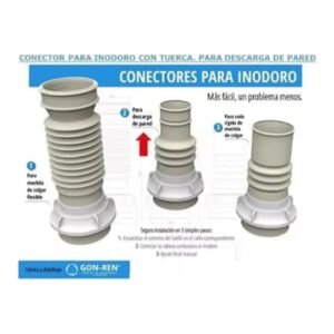 Conector GON-REN para inodoro - Modelo 3