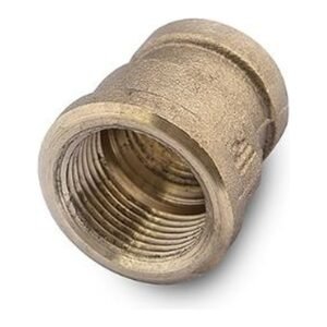 Cupla roscada de bronce