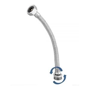 Flexible mallado RAO 1/2" macho giratorio - 60 cm