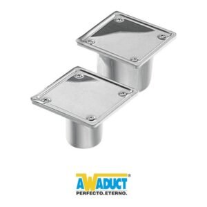 Portarejilla Awaduct 15 x 15 con rejilla de acero inoxidable