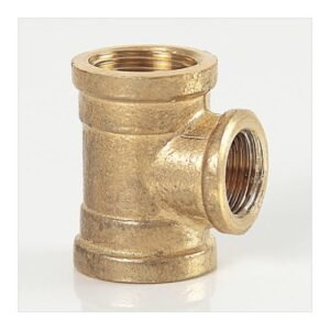 Tee roscada de bronce